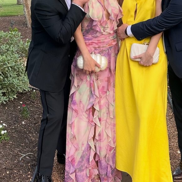 Divya Pink Maxi Dress NBD: Size M - Picture 6 of 8